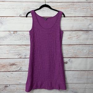 Toad & Co Purple Samba Wave Tide Tank Dress M